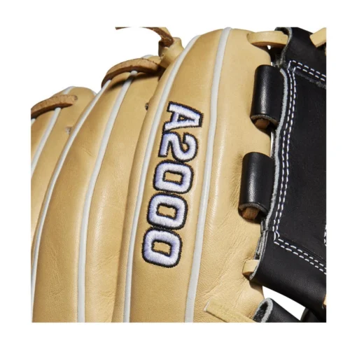 2022 Wilson A2000 P12 12" PItcher's Fastpitch Softball Glove: WTA20RF22P12 -Sports Gear Shop WBW100439 5 A2000 FP P P12 12 Blonde Black.png.cq5dam.web .1200.1200