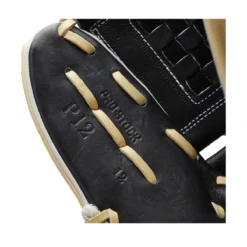 2022 Wilson A2000 P12 12" PItcher's Fastpitch Softball Glove: WTA20RF22P12 -Sports Gear Shop WBW100439 6 A2000 FP P P12 12 Blonde Black.png.cq5dam.web .1200.1200