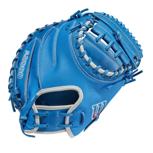 2023 Wilson A2000 Love The Moment CM33 33" Baseball Catcher's Mitt: WBW10084833 -Sports Gear Shop WBW100848 0 A2000 C LTM CM33 33 AutismSpeaksBlue.png.cq5dam.web .1200.1200