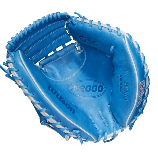 2023 Wilson A2000 Love The Moment CM33 33" Baseball Catcher's Mitt: WBW10084833 -Sports Gear Shop WBW100848 1 A2000 C LTM CM33 33 AutismSpeaksBlue.png.cq5dam.web .1200.1200