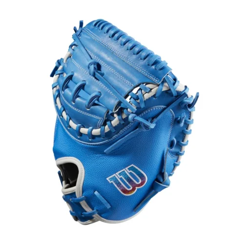 2023 Wilson A2000 Love The Moment CM33 33" Baseball Catcher's Mitt: WBW10084833 -Sports Gear Shop WBW100848 2 A2000 C LTM CM33 33 AutismSpeaksBlue.png.cq5dam.web .1200.1200