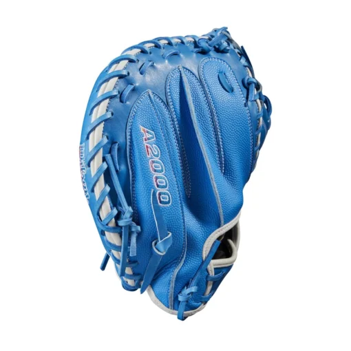 2023 Wilson A2000 Love The Moment CM33 33" Baseball Catcher's Mitt: WBW10084833 -Sports Gear Shop WBW100848 3 A2000 C LTM CM33 33 AutismSpeaksBlue.png.cq5dam.web .1200.1200