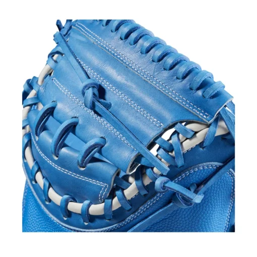 2023 Wilson A2000 Love The Moment CM33 33" Baseball Catcher's Mitt: WBW10084833 -Sports Gear Shop WBW100848 4 A2000 C LTM CM33 33 AutismSpeaksBlue.png.cq5dam.web .1200.1200