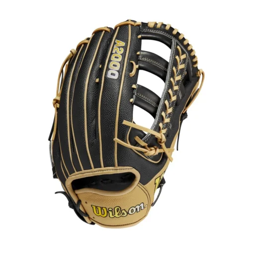 2023 Wilson A2000 1810 Super Skin 12.75" Outfield Baseball Glove: WBW1009731275 -Sports Gear Shop WBW100973 0 A2000 OF 1810SS 1275 Black BlackSS Blonde.png.cq5dam.web .1200.1200