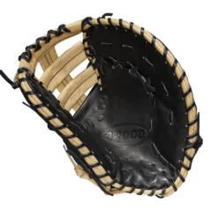 2023 Wilson A2000 1679 Super Skin 12.5" Baseball First Base Mitt: WBW100979125 -Sports Gear Shop WBW100979 1 A2000 1B 1679SS 125 Black BlackSS Blonde.png.cq5dam.web .1200.1200