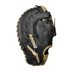 2023 Wilson A2000 1679 Super Skin 12.5" Baseball First Base Mitt: WBW100979125 -Sports Gear Shop WBW100979 3 A2000 1B 1679SS 125 Black BlackSS Blonde.png.cq5dam.web .1200.1200