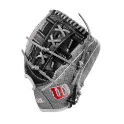 2023 Wilson A2000 FP75SS 11.75" Infield Fastpitch Glove: WBW1009911175 -Sports Gear Shop WBW100991 2 A2000 FP FP75SS 1175 GreySnakeSS Black Red