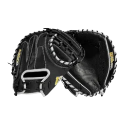 2023 Wilson A2000 M1DSS 33.5" Baseball Catcher's Mitt: WBW100995335 -Sports Gear Shop WBW100995 8 A2000 C M1DSC 335 BlackSS BlackDimple White WilsonGold