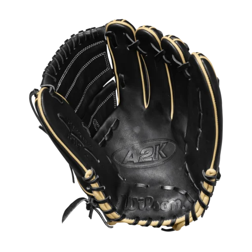 2020 Wilson A2K 12" Pitchers Baseball Glove: WTA2KRB20B2 -Sports Gear Shop WTA2KRB20B2 1 A2K Pitcher B212 12 Black Blonde Palm