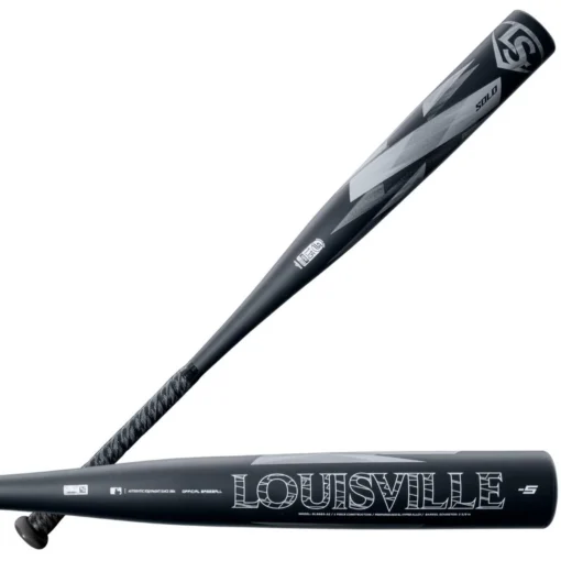 2022 Louisville Slugger SOLO (-5) USSSA Baseball Bat: WTLSLS6B0522 -Sports Gear Shop WTLSLS6B0522 8 LS SL Solo 22 5 BL GY.png.cq5dam.web .1200.1200