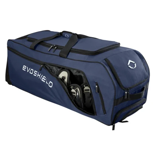 Evoshield Stone Wall Wheeled Bag (Multiple Colors): WTV9400 -Sports Gear Shop WTV9400NA 6 Evoshield Stonewall Wheeled Bag Catcher Pocket a.png.cq5dam.web .1200.1200