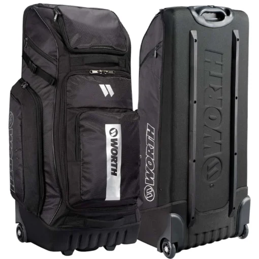 Worth Pro Slowpitch Wheeled Roller Bag: WBA005 -Sports Gear Shop WorthProSlowpitchWheeledRollerBag WBA005 3