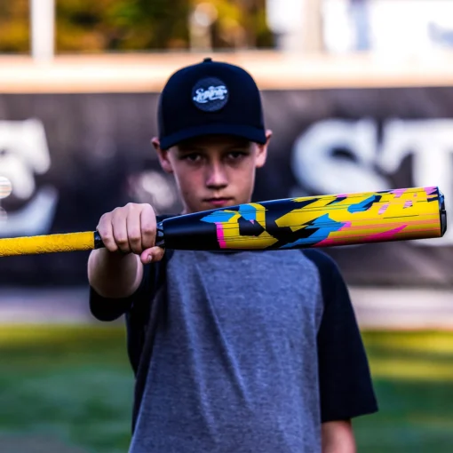 2022 DeMarini Zoa Glitch (-8) USSSA Baseball Bat: WBD2356010 -Sports Gear Shop ZoaGlitch Lifestyle 4.jpg.cq5dam.web .1200.1200