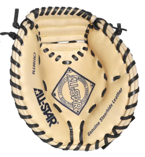 All-Star All Star Pro Series "The Pocket" 27" Training Baseball Catcher's Mitt: CM100TM -Sports Gear Shop cm100tm bk laces inside 1260x 73161039 8864 4a4b 8f0d 8d3fe7620cbb